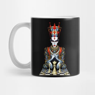 Psychedelic Joker Chess Mug